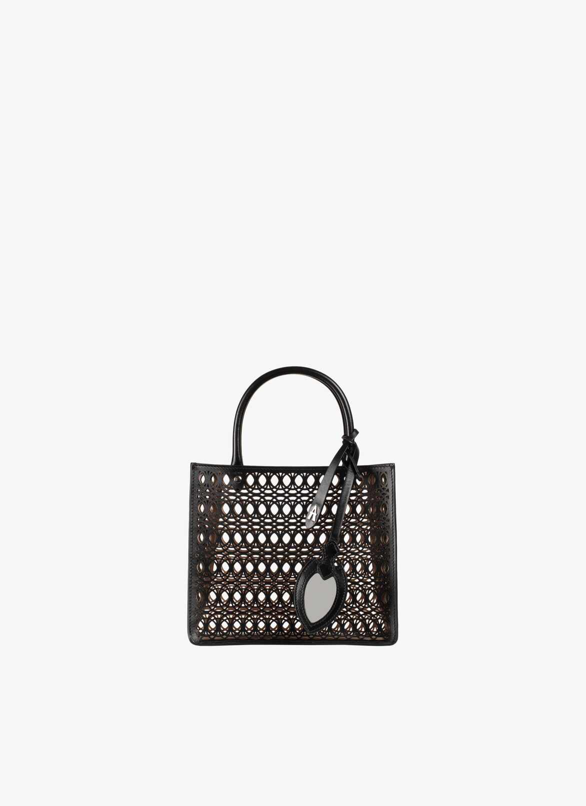 BAG CUIR LUX CROIS‚ D'OGIVE BLACK ALAÏA BLACK BAG CUIR LUX CROIS‚ D'OGIVE BLACK